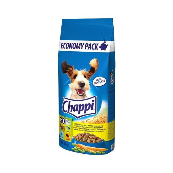 Chappi Sucha Karma Dla Psów Z Drobiem I Warzywami 13,5kg