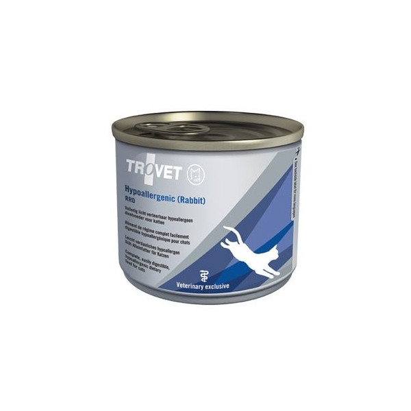 TROVET RRD Hypoallergenic Rabbit Dla Kota 200g