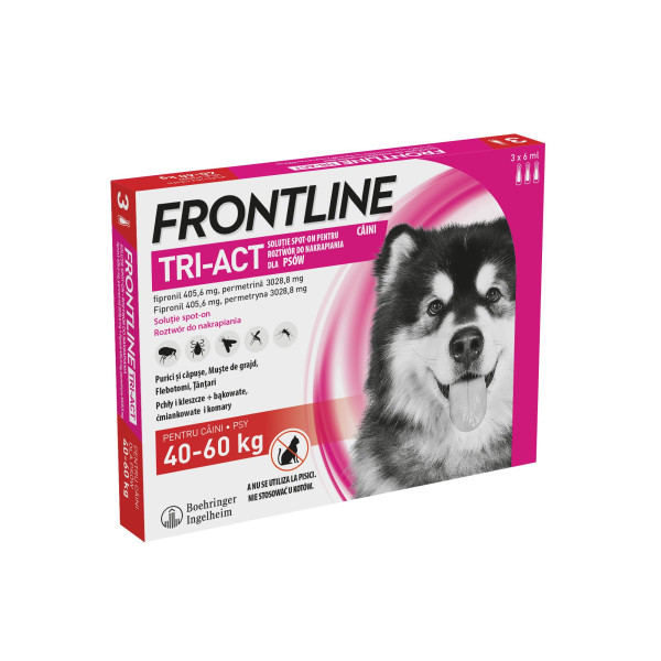 FRONTLINE Tri-Act Dla Psów 3x6ml