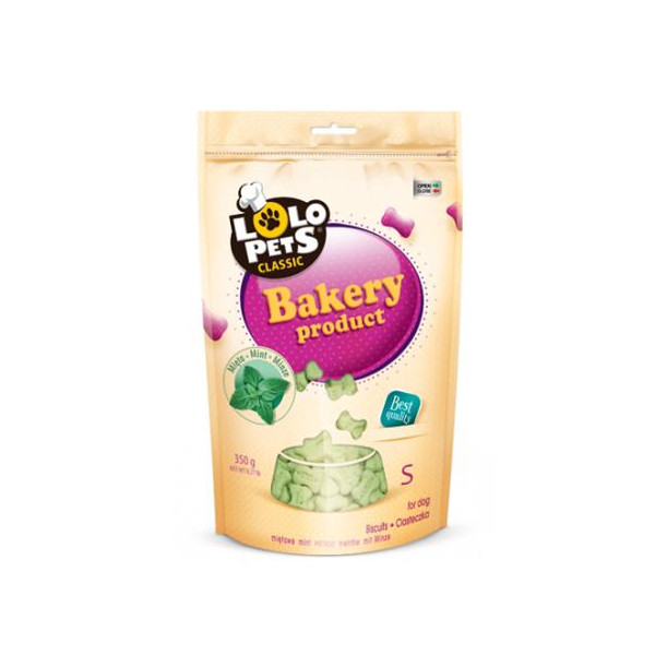 Lolo Pets Ciastka Dla Psa Kości Miętowe S 350g