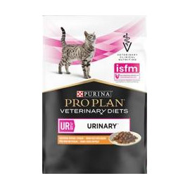 PURINA Pro Plan Veterinary Diets UR Urinary Cat Łosoś 85g 