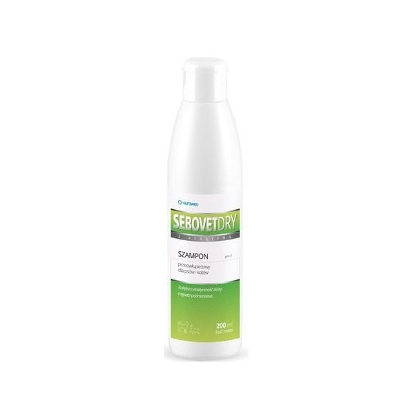 Eurowet Szampon Sebovet Dry 200ml