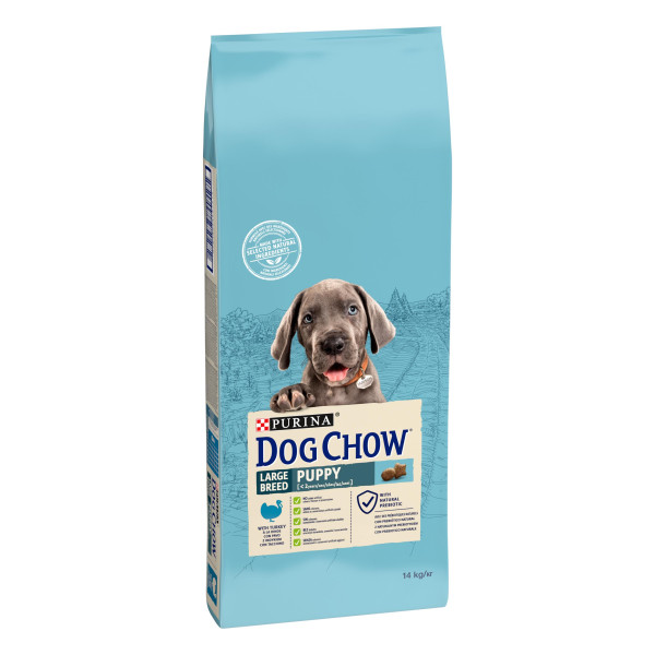 Purina Dog Chow Large Breed Puppy Z Indykiem 14kg