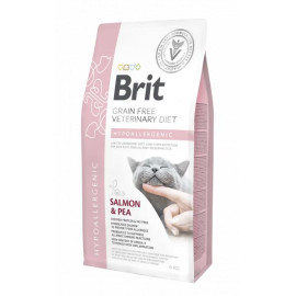 Brit Grain Free Veterinary Diet Cat Hypoallergenic Łosoś Z Groszkiem 5kg