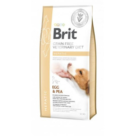 Brit Grain Free Veterinary Diet Dog Hepatic Jajko Z Groszkiem 2kg