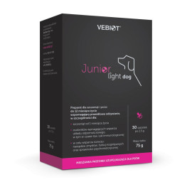 Nutrifarm Sp. Z O.o. Vebiot Junior-Light Dog 30 Saszetek