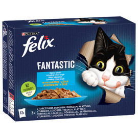 Felix Fantastic Rybne Smaki W Galaretce 12x85g