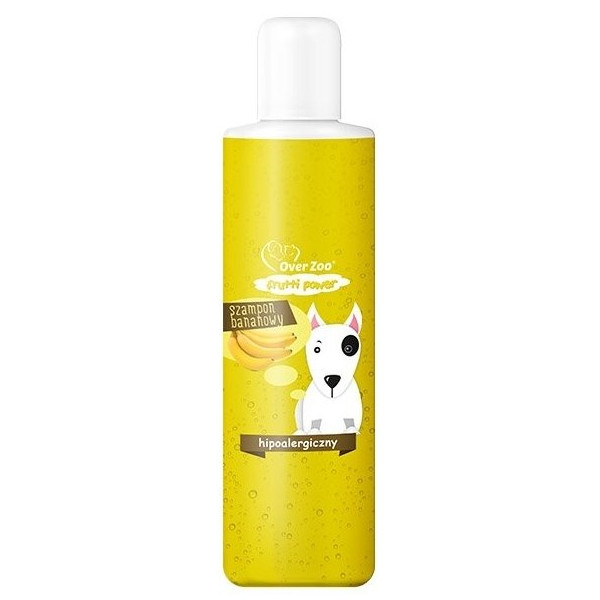 OVER ZOO Szampon Frutti Power Bananowy Hipoalergiczny 200ml
