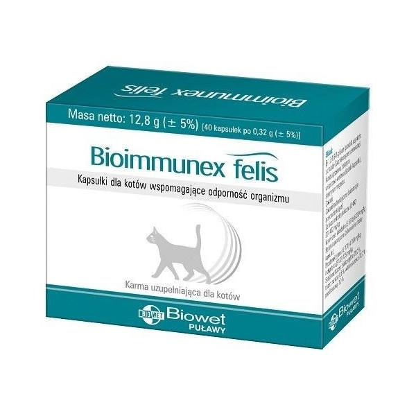 Biowet Bioimmunex Felis 40 Kapsułek