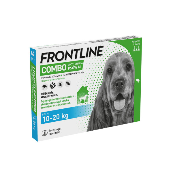 FRONTLINE Combo Spot-On Dla Psa 3x1,34ml