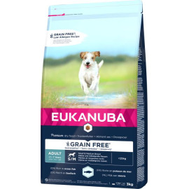 Eukanuba Adult Small&Medium Grain Free Łosoś 3kg