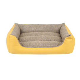 AMIPLAY Sofa ZipClean 4 in 1 Morgan Żółta XL