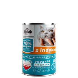 Frendi Kawałki W Delikatnym Sosie Z Indykiem 400g