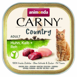 ANIMONDA Carny Country Adult Kurczak,Cielęcina i Sarna 100g 