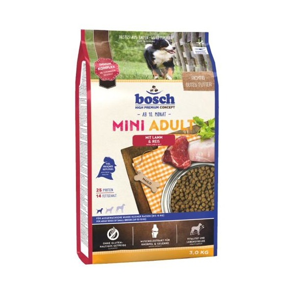 BOSCH Adult Mini Lamb & Rice 1kg