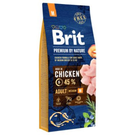 Brit Premium By Nature Adult M 8kg 