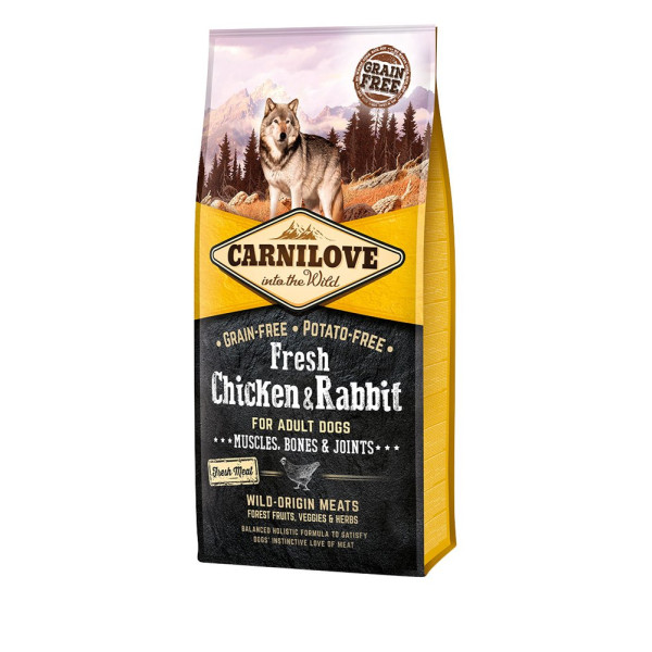 Carnilove Dog Fresh Chicken Rabbit Adult 12kg