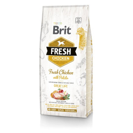 Brit Fresh Chicken & Potato Adult Great Life 12kg