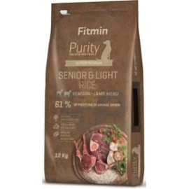 Fitmin Purity Rice Senior&Light Venison&Lamb 12kg