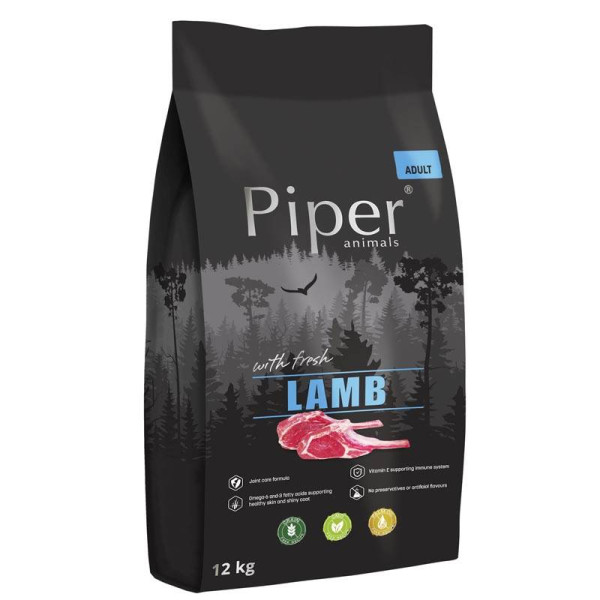Dolina Noteci Piper Animals Z Jagnięciną 12kg 