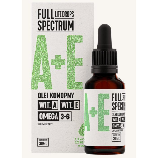 Cosma Cannabis Full Spectrum Witamina A+E 30ml