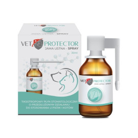 JM SANTE Polisept Vet Protector Jama Ustna Spray 30ml
