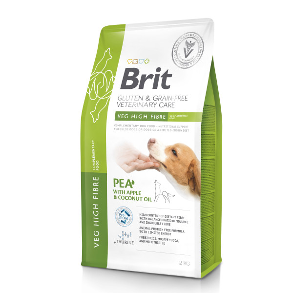 Brit GF Veterinary Diets Dog Gluten & Grain Free Veg Fibre 2kg 
