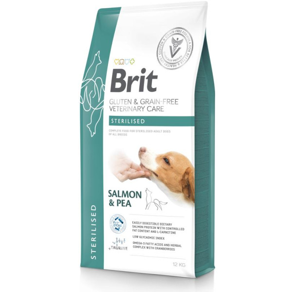 Brit GF Veterinary Diets Dog Gluten & Grain Free Sterilised 12kg 