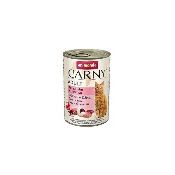 Animonda Cat Carny Adult Wołowina, Indyk I Krewetki 400g