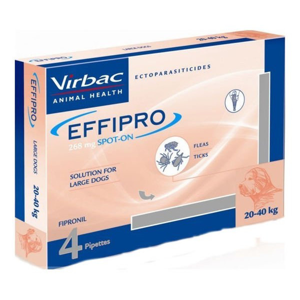 EFFIPRO  Spot-On pies L 20-40 kg (pipeta 4 x 2,68ml)